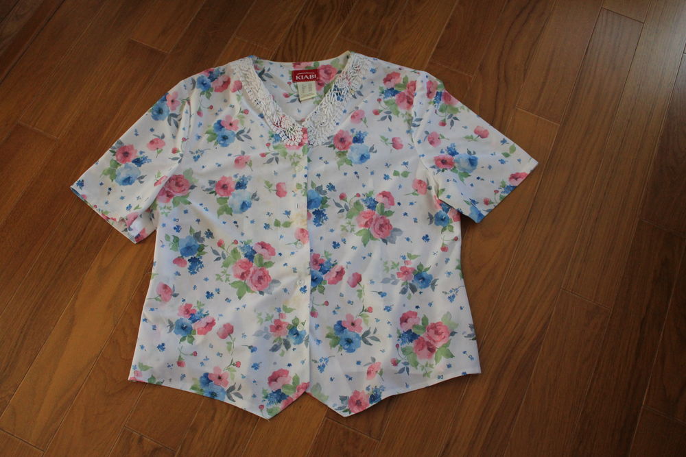 CHEMISIER FLEURI FEMME Vêtements