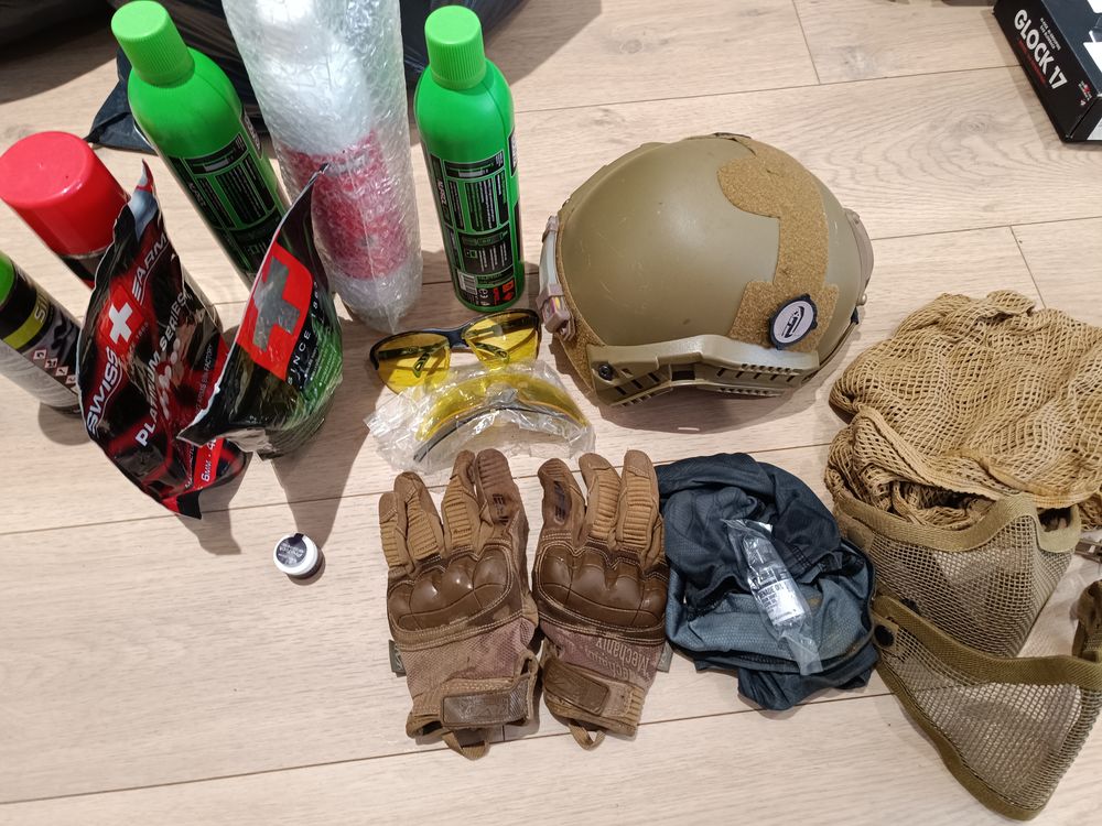 &Eacute;quipement complet Airsoft Sports