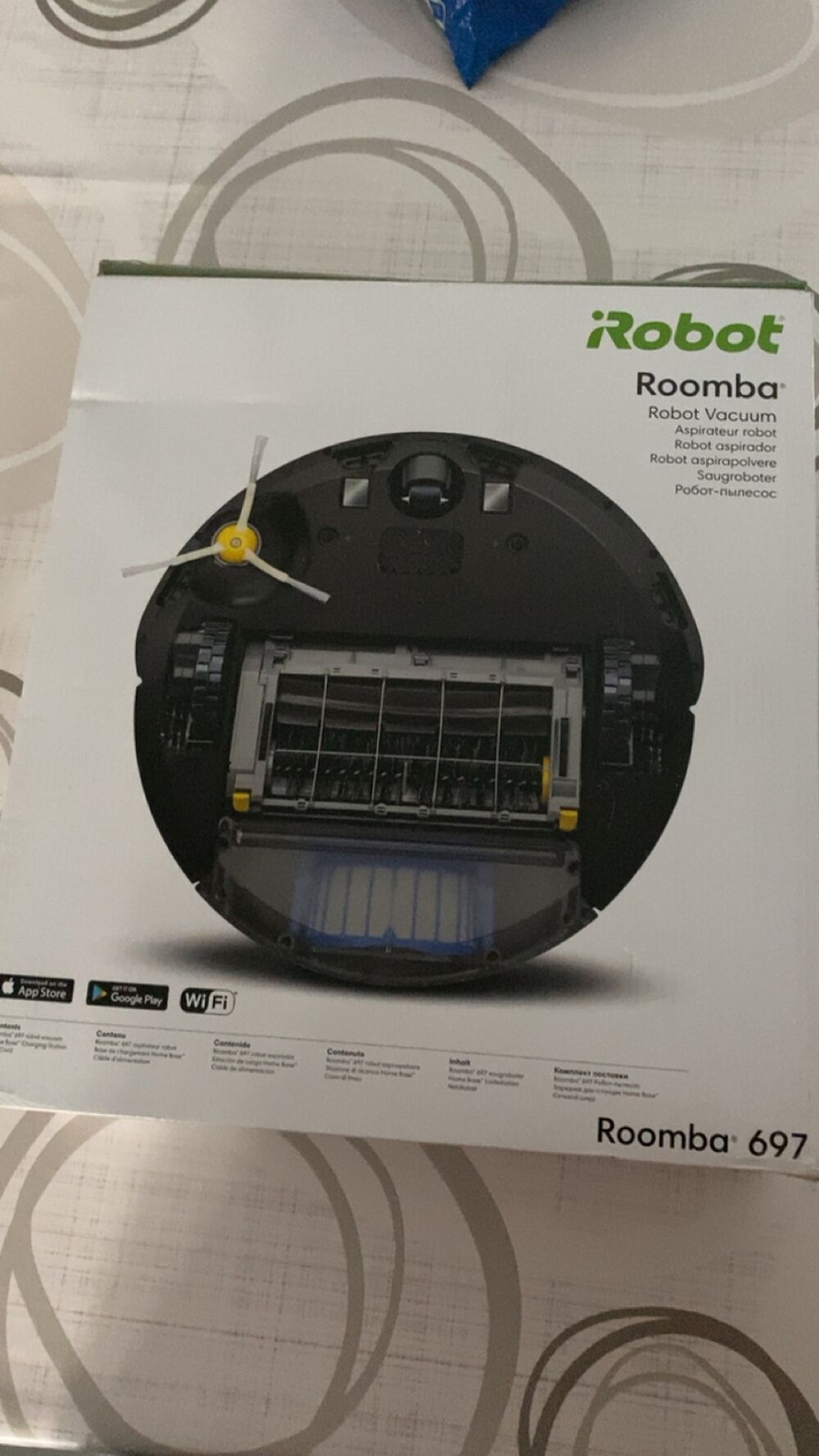 robot aspirateur irobot roomba 697 NEUF Electroménager