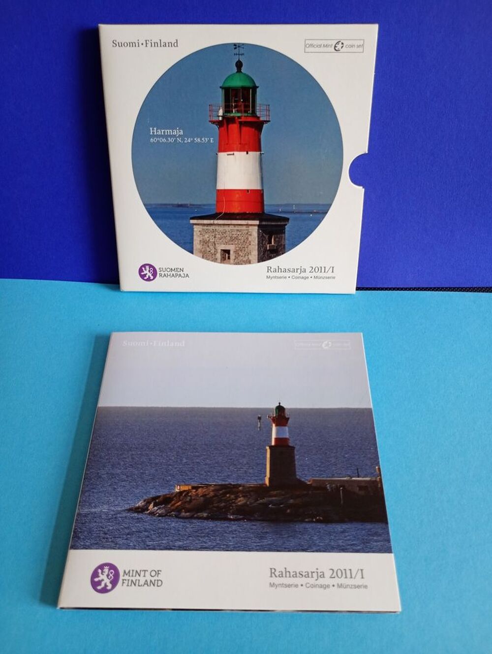 S&eacute;rie BU Finlande 2011 - 1 cent &agrave; 2 euro en coffret 