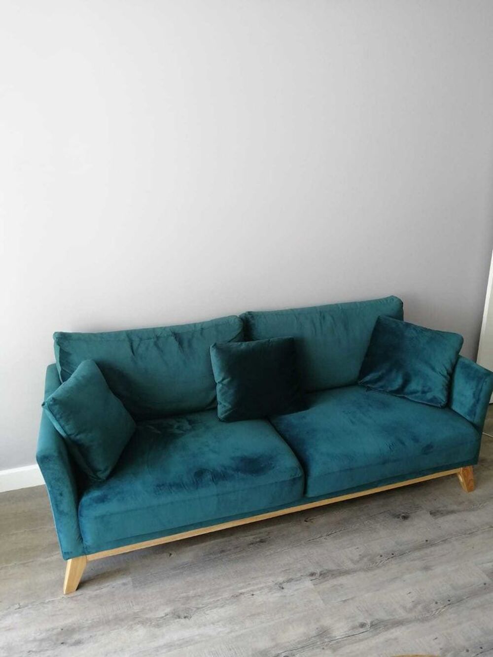 Canap&eacute; bleu style scandinave Meubles