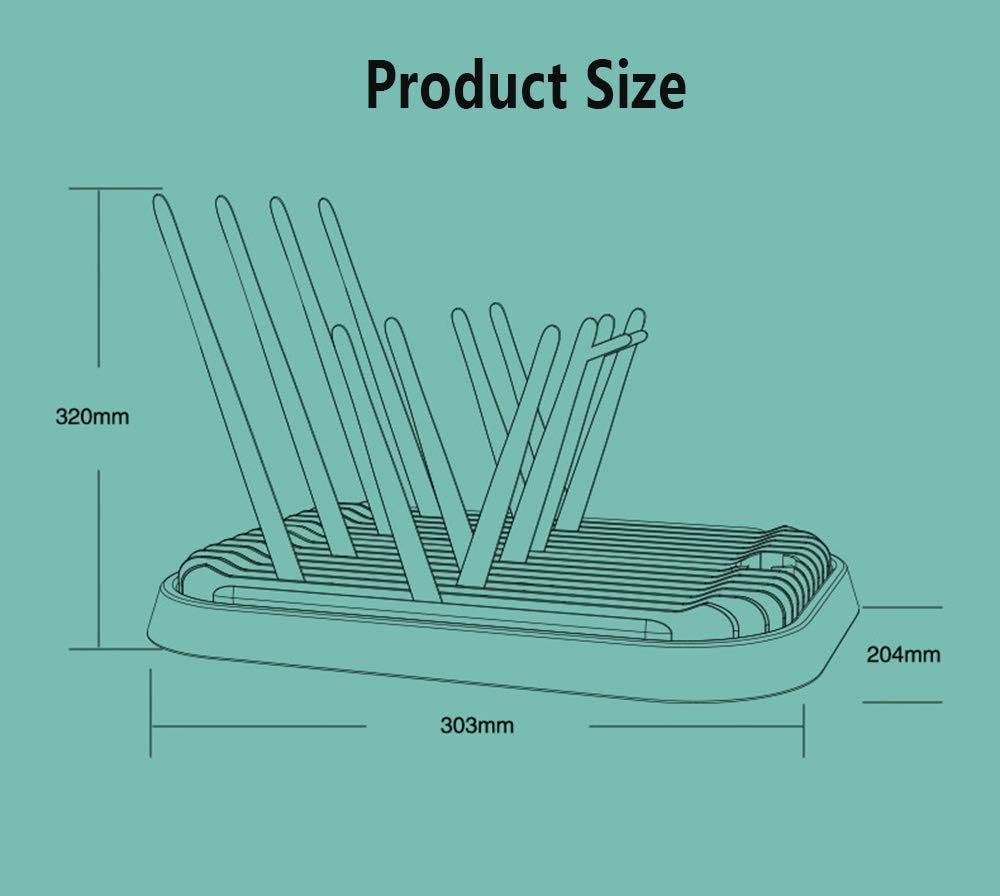 Egouttoir &agrave; Biberons Pliable Vert Puériculture