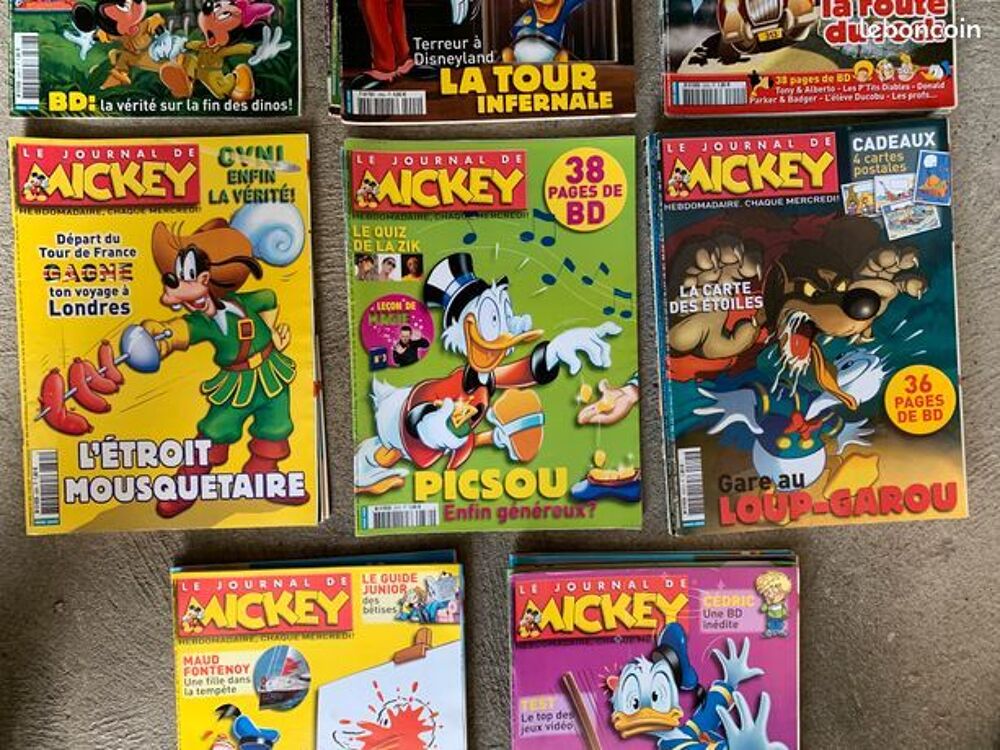 LOT DE 26 MAGASINES MICKEY DE 2006 a 2007 Livres et BD