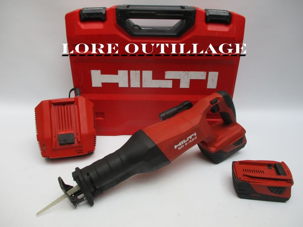 HILTI SR 6 A-22 - Scie sabre 22v Bricolage