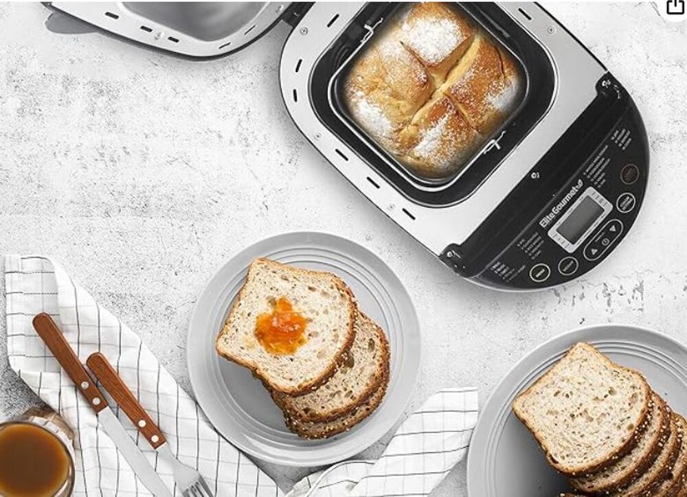 Machine &agrave; pain programmable et pour sans gluten Electroménager