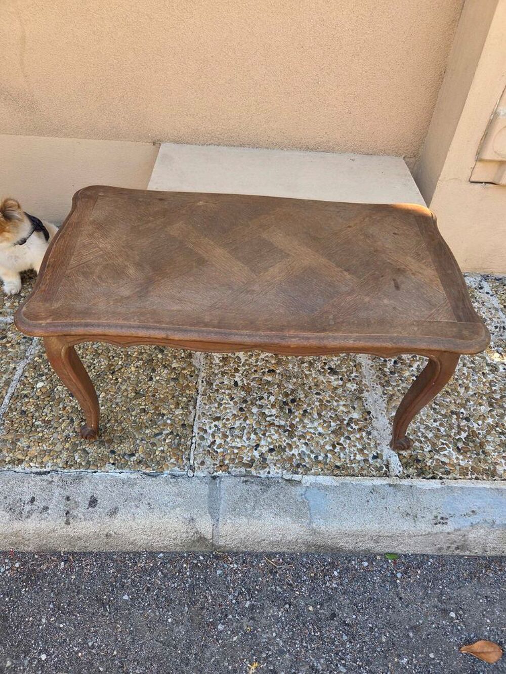Table basse en ch&ecirc;ne Meubles