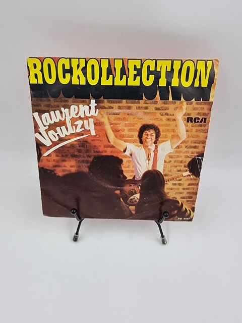 Vinyle 45 tours Laurent Voulzy : Rockollection avec fourreau Vulbens (74)