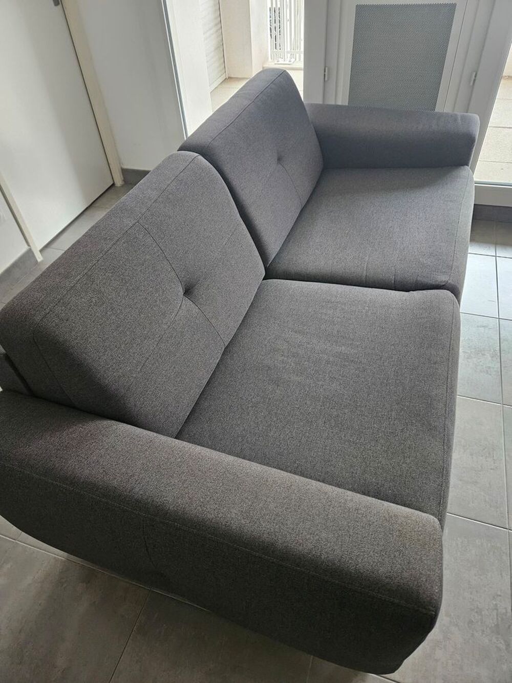 Canap&eacute; convertible NAOMI CV3 MALMO ANTHRACITE Meubles