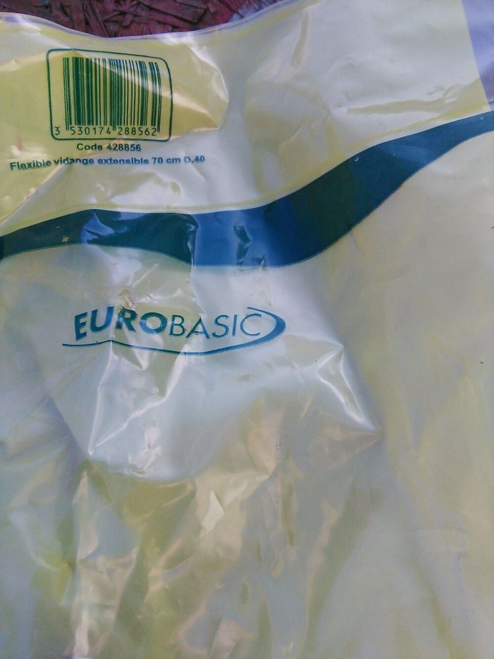 2 flexibles extensibles de vidange diam&egrave;tre 40 longueur 70 Bricolage