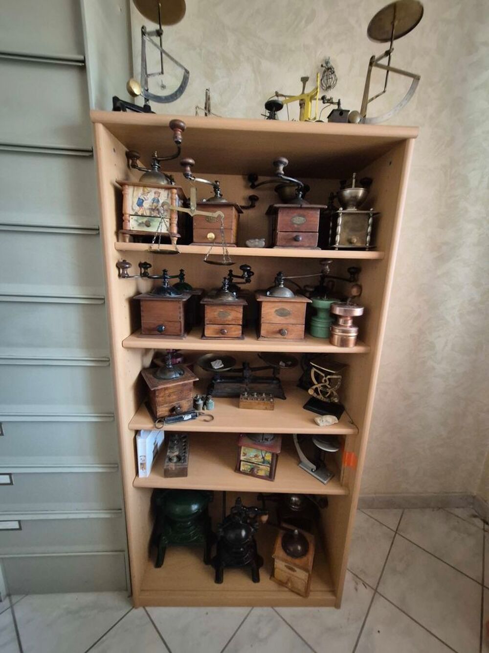 Collection de moulins &agrave; caf&eacute; 