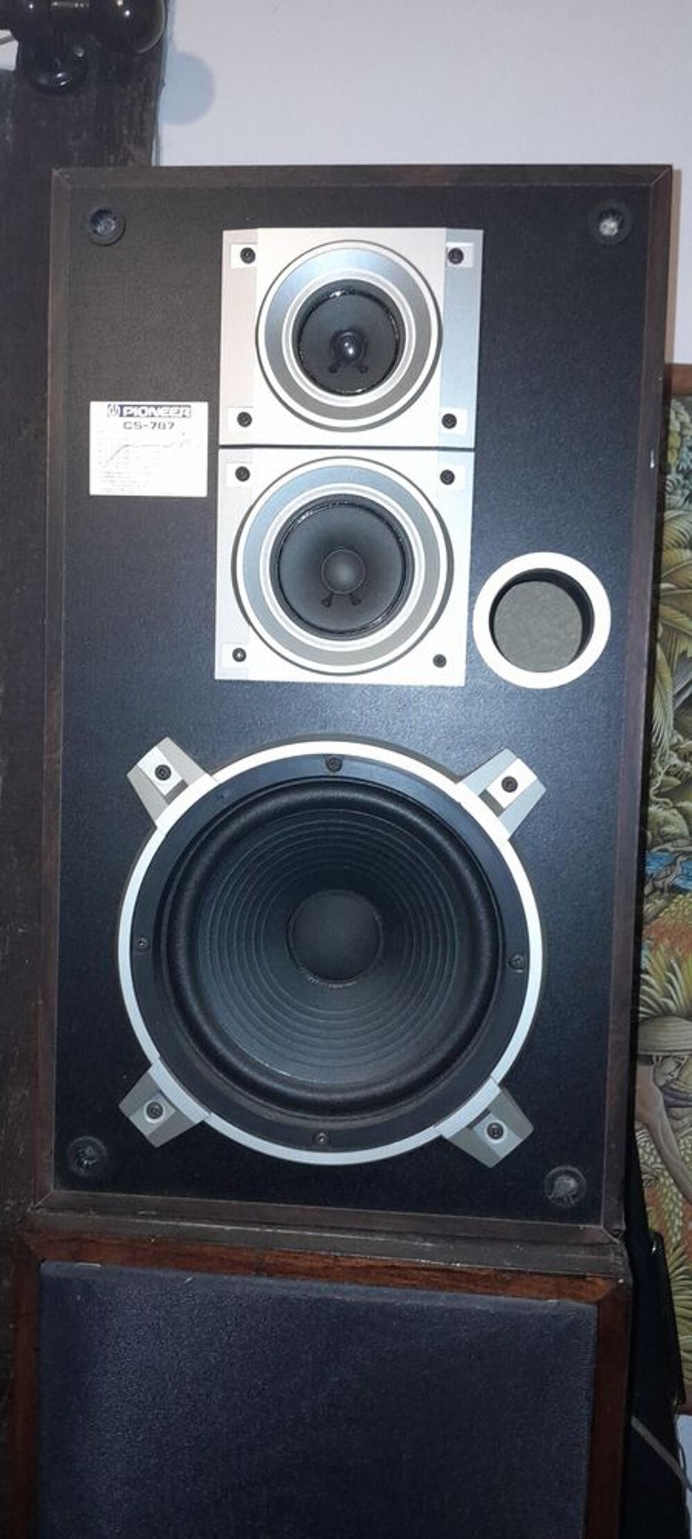 1 enceinte PIONEER mod&egrave;le CS 787 Audio et hifi