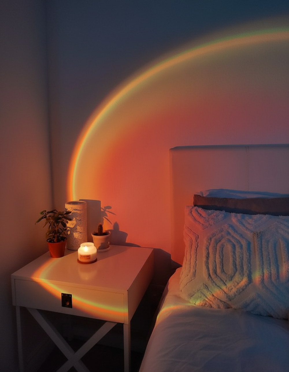 Lampe LED Coucher de Soleil ? Ambiance Cosy &amp; Moderne Décoration