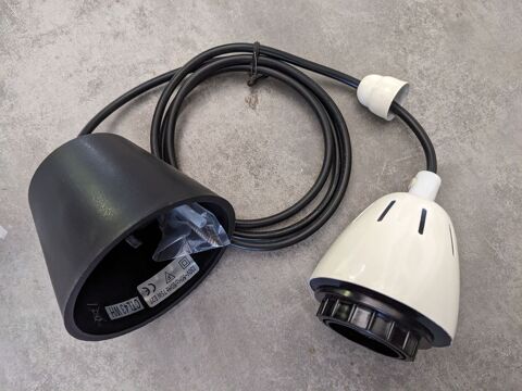 1 Suspension noir lustre plafonnier lampe NEUF JAMAIS UTILIS 10 Marseille 13 (13)