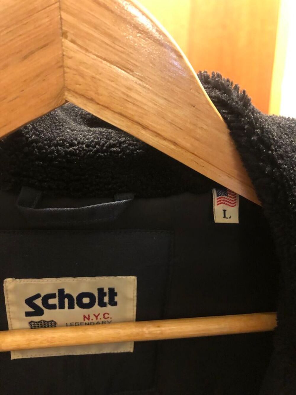 Parka style Duffle-Coat SCHOTT NYC pour homme Taille L Vêtements