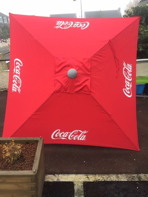Parasol  coca-cola 0 Lomme (59)