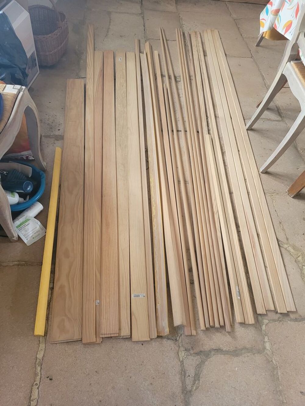 Baguettes quart rond plinthes Bricolage