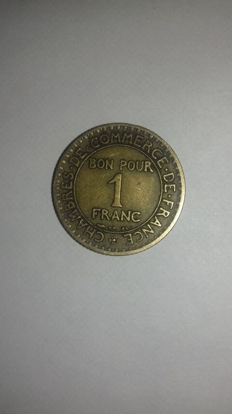 Pice Bon pour 1F Chambre de Commerce de France1923
110 Besanon (25)