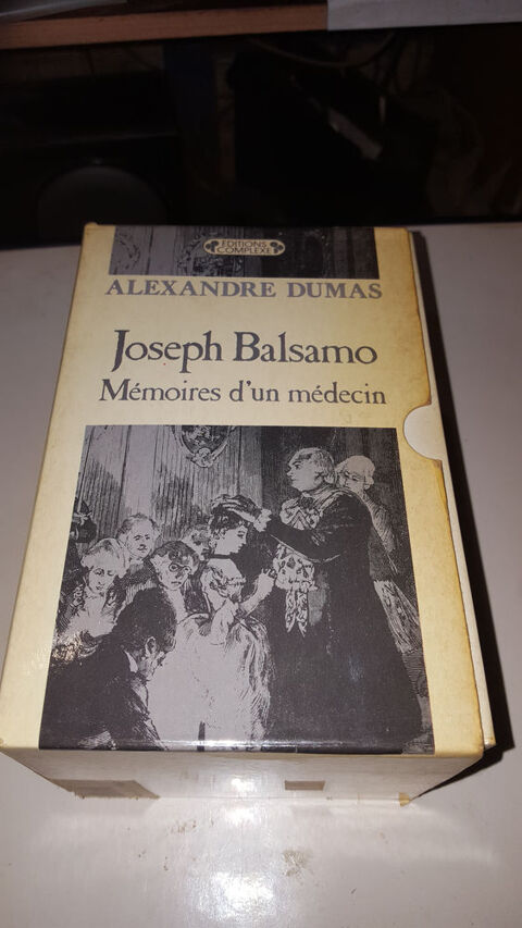 Joseph Balsamo (4 tomes) 20 Paris 13 (75)