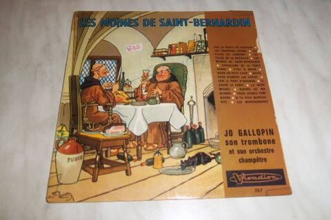 45 tours Jo Gallopin les moines de saint bernardin 3 Colombier-Fontaine (25)