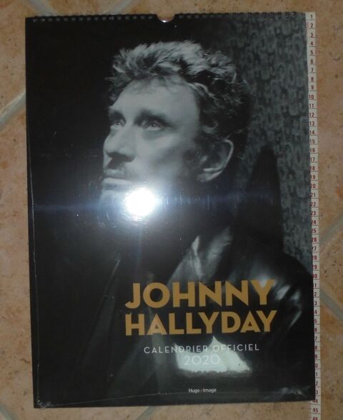 Johnny Halliday calendrier 2020 neuf 20 Moisenay (77)