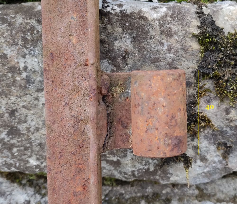 Portail ancien En Fer Forg&eacute; Jardin