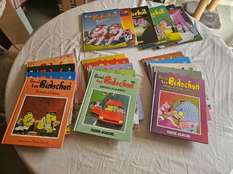 Lot Bandes dessinées Les Bidochon Editions Fluide Glacial 60 Déville-Lès-Rouen (76)