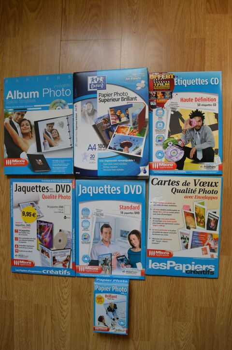 Pack Papier pour Photos - CD - DVD 20 Gap (05)