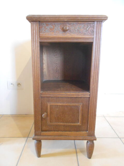 Chevet ancien en bois dessus marbre 25 Bernay-Saint-Martin (17)