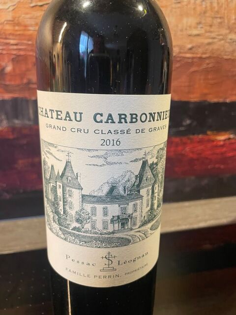 1 Bt Pessac Leognan Ch�teau Carbonnieux 2016 55 Vigneux-sur-Seine (91)