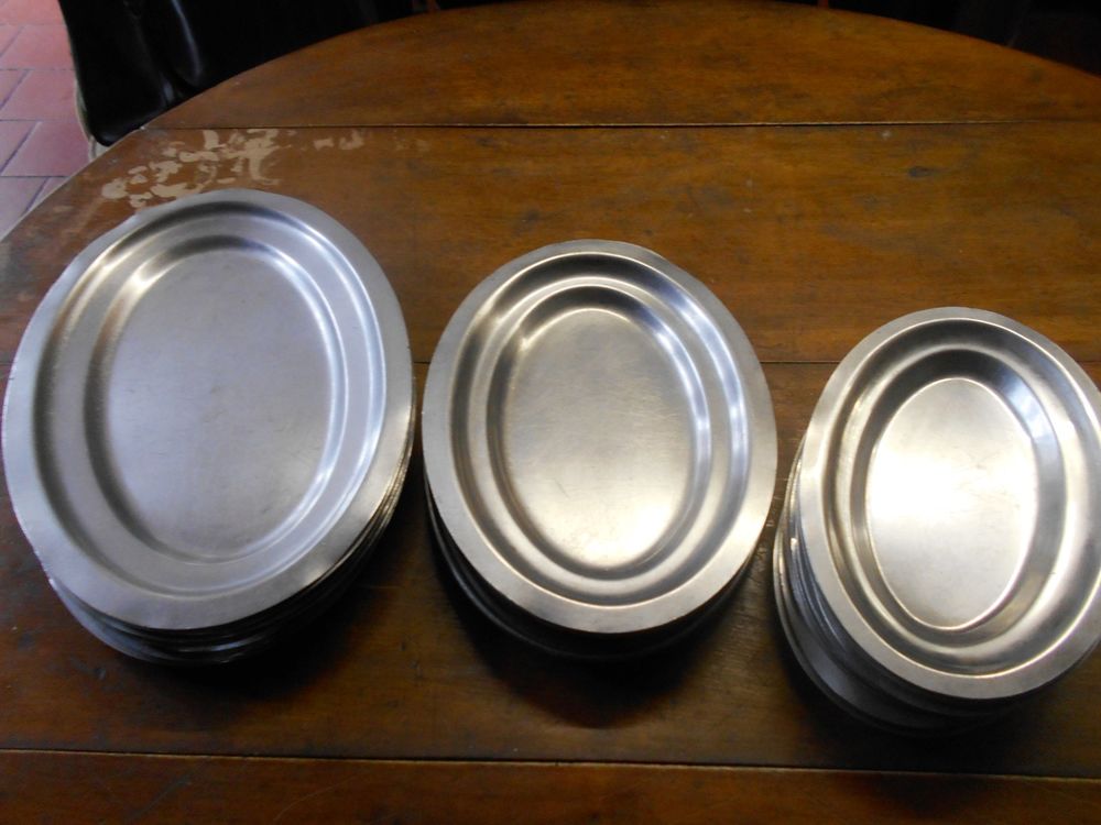 Plat Torpilleur ovale en inox Cuisine