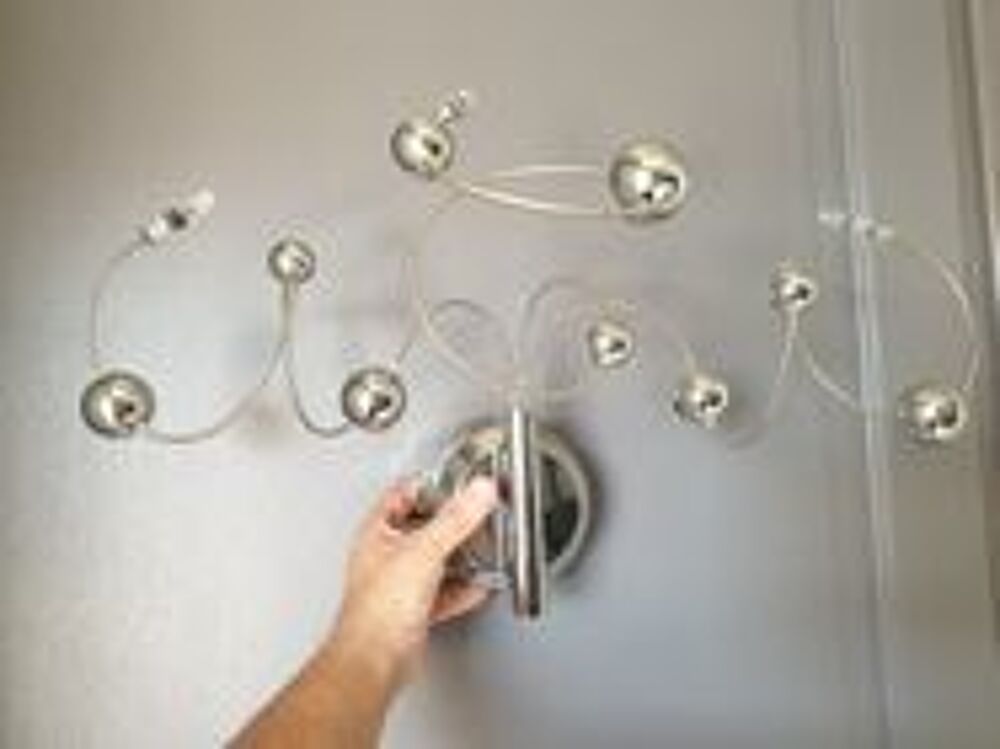 lustre modernes styl&eacute; avec 2 appliques Meubles