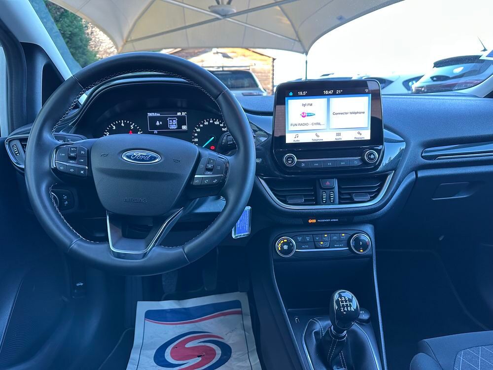 Fiesta 1.0 EcoBoost 125 ch S&S mHEV BVM6 Active X 2021 occasion 69400 Arnas