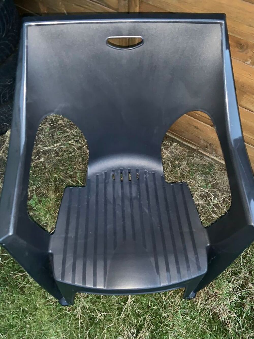 Lot de 6 chaises ext&eacute;rieures Jardin