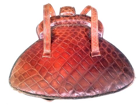 Rare sac à main en croc o véritable années 1900 300 Cachan (94)