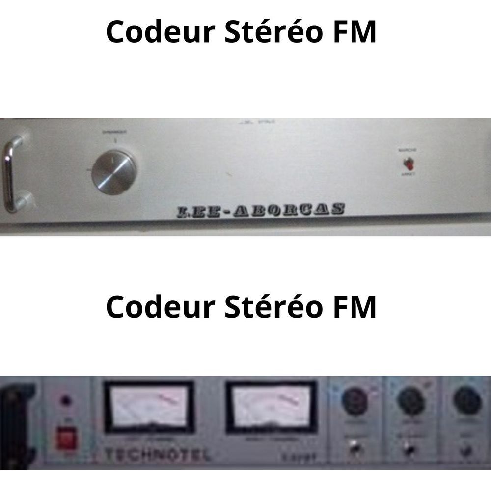 CODEUR TECHNOTEL pour radio locale Audio et hifi