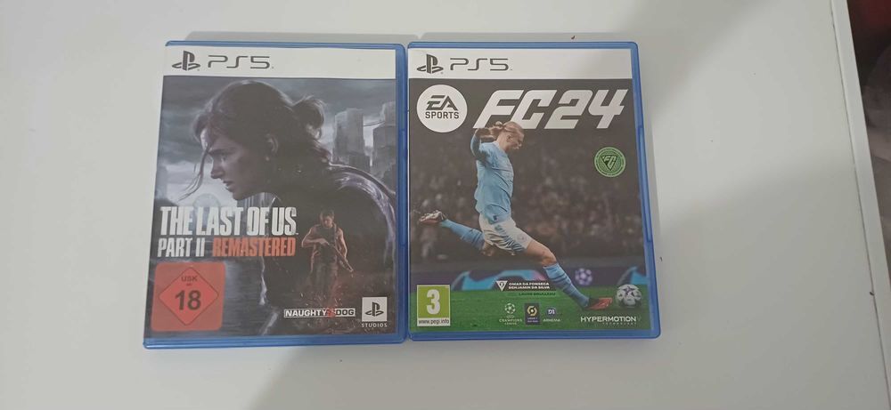 LOT PS5 The Last of Us Part II Remastered + FC 24 €" NEUFS Consoles et jeux vidéos