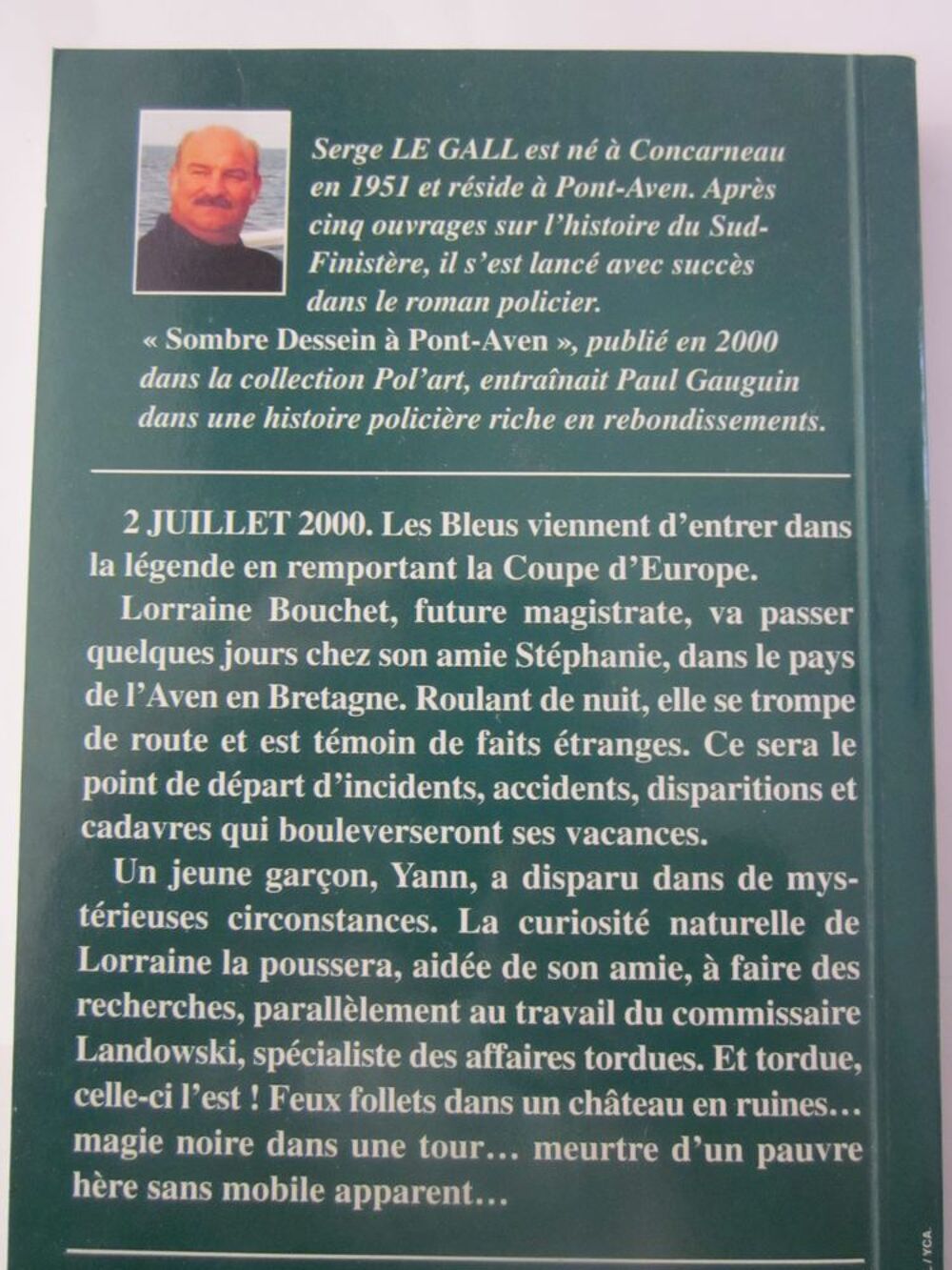 LA SECTE DE L ' AVEN roman policier BRETON BARGAIN Livres et BD