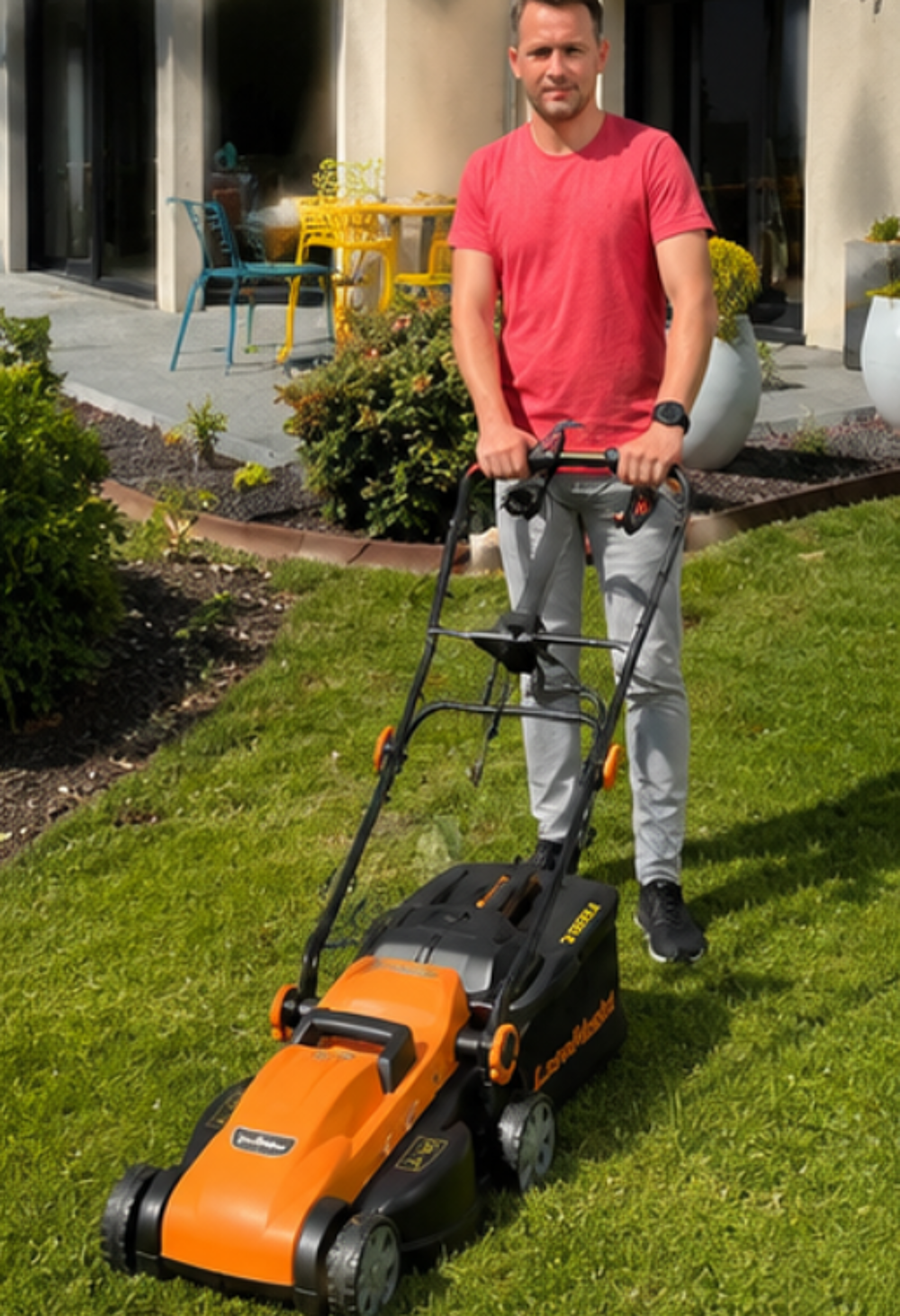 Tondeuse &eacute;lectrique LawnMaster 1800W ? 40 cm ? neuve Jardin