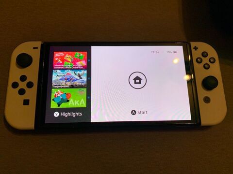 Nintendo Switch OLED, avec 7 jeux avec accessoires 250 Clermont-Ferrand (63)