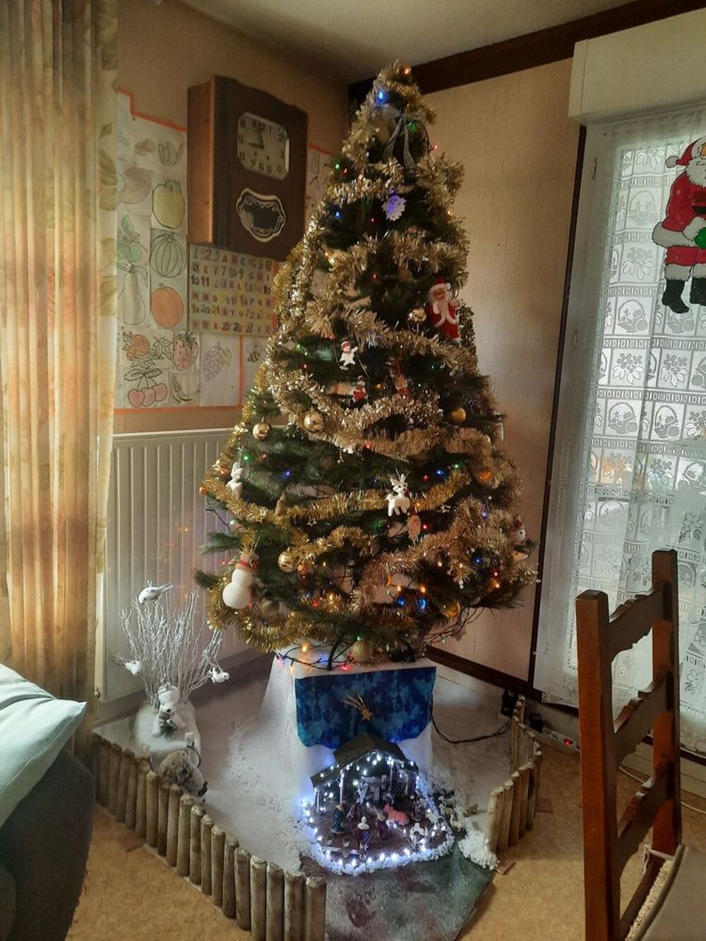 d&eacute;coration de No&euml;l quasi neuve. J'&eacute;tais assistante mate Décoration