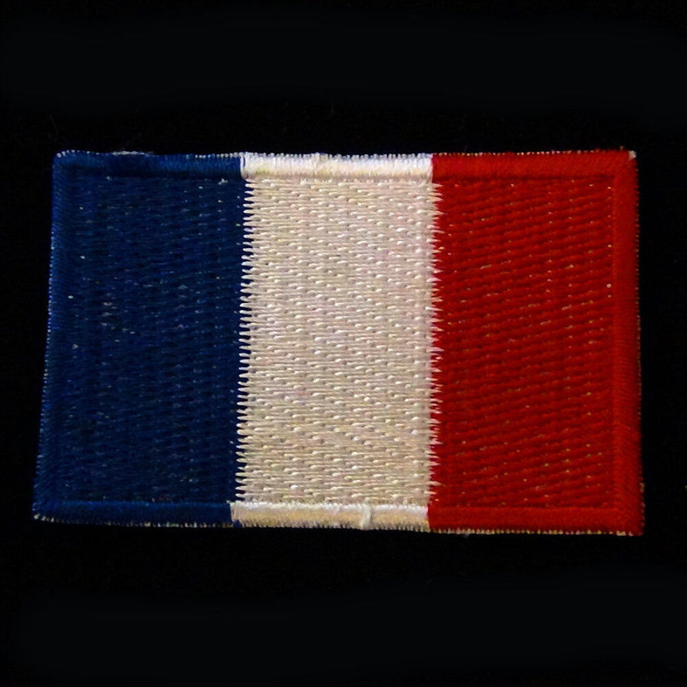 Patch Ecusson Drapeau Fran&ccedil;ais
