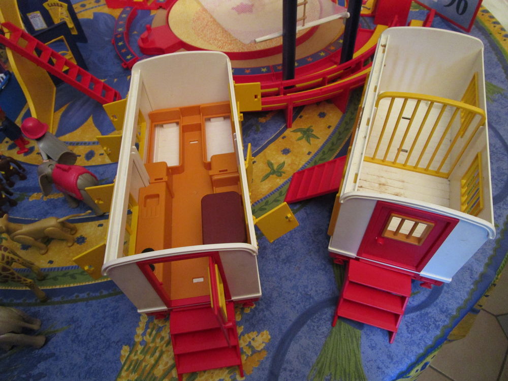 VIEUX CIRQUE PLAYMOBIL +ACCESSOIRES 