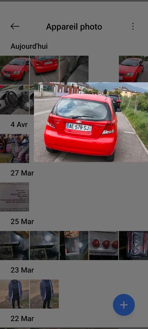 Chevrolet Kalos 1.2 E 2005 occasion Cernay 68700