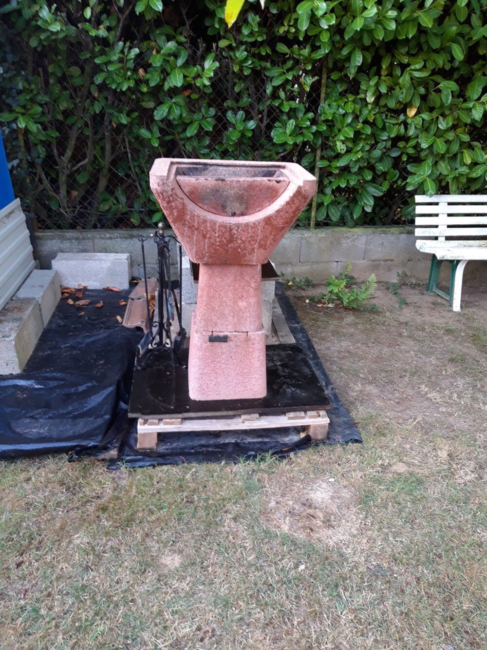 Barbecue en pierre Jardin