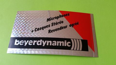 AUTOCOLLANT BEYERDYNAMIC 0 Toulouse (31)