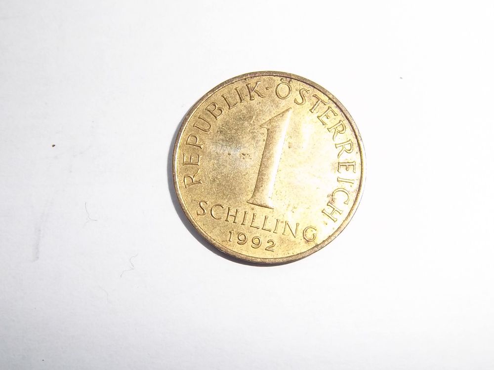 1 Schilling 1992 Autriche 
