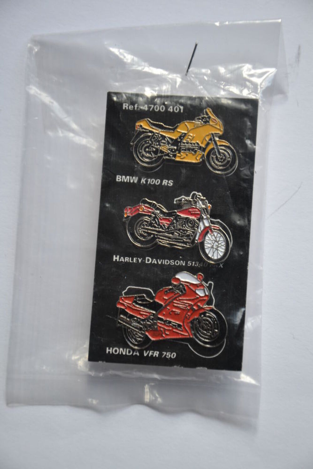 Pin's moto 