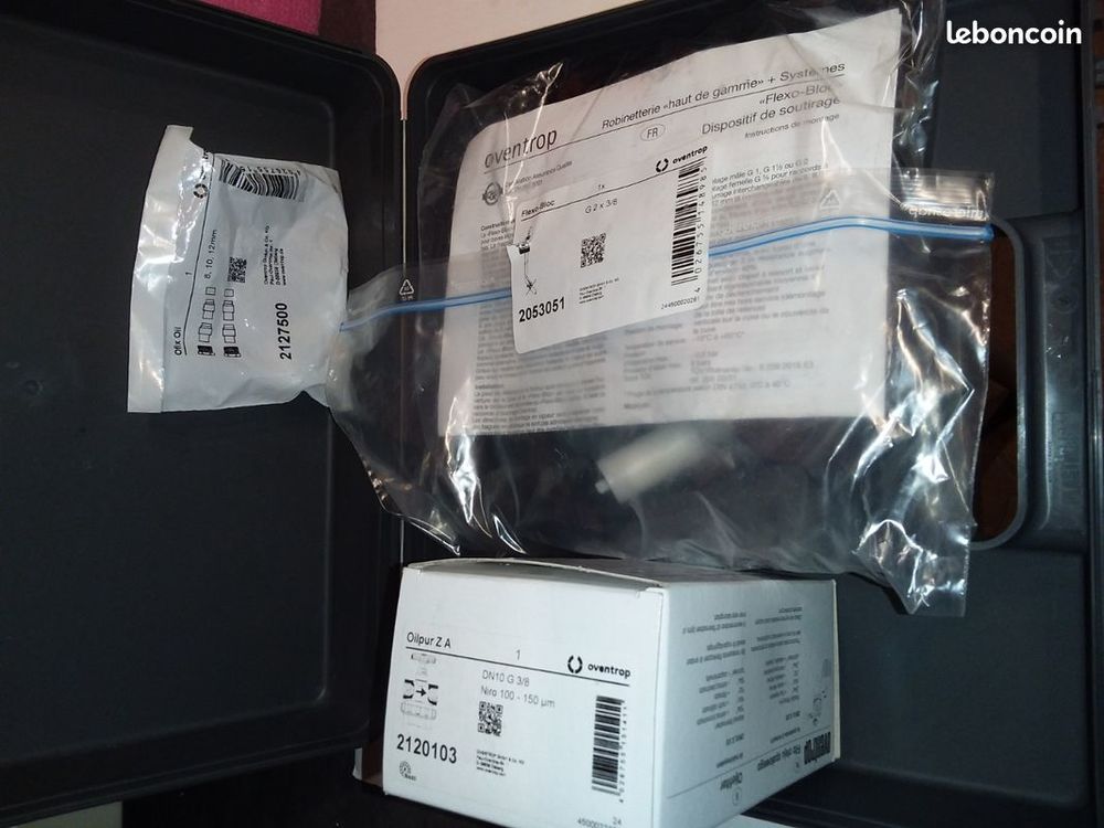 Coffret complet mazout &agrave; double conduite cuve plastique R&eacute;f Bricolage