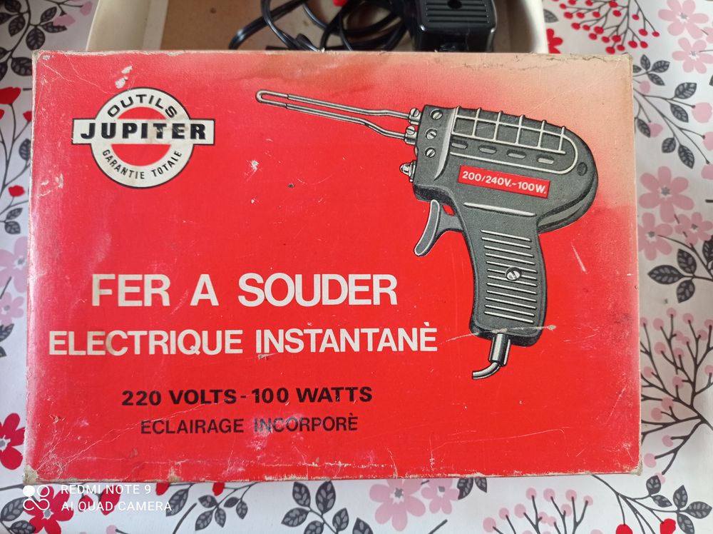 Fer &agrave; souder &eacute;lectrique instantan&eacute; Bricolage