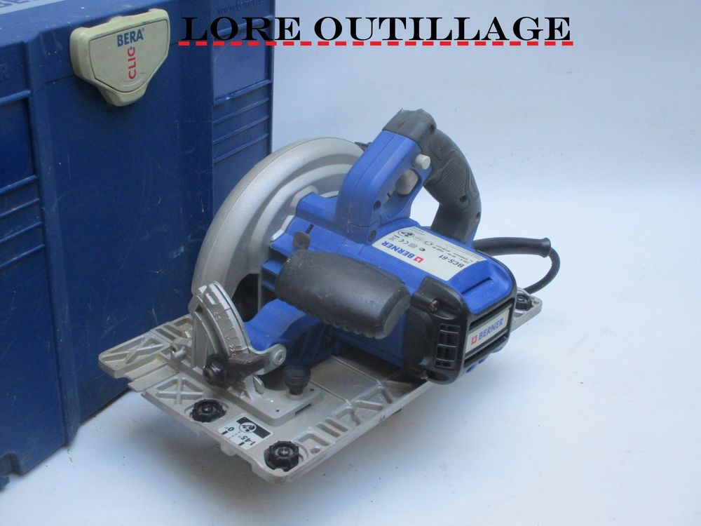 BERNER BCS 61 - Scie circulaire Bricolage